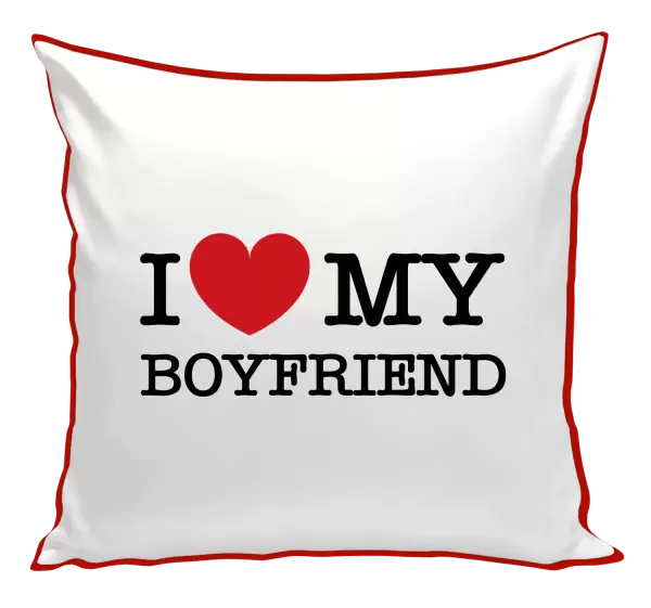 Vankúš I love my boyfriend