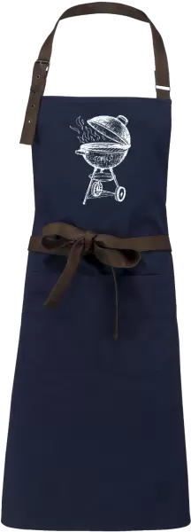 Zástěra Gril se jménem