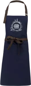 Zástěra Kariban Vintage Master Chef se jménem, jídlo