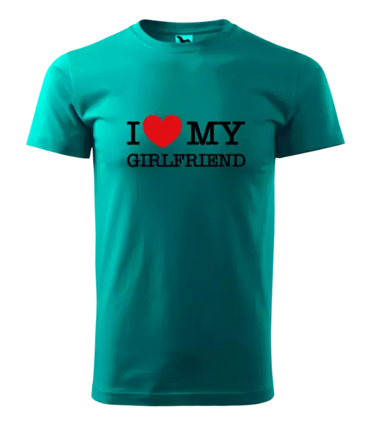 Pánské tričko I love my girlfriend
