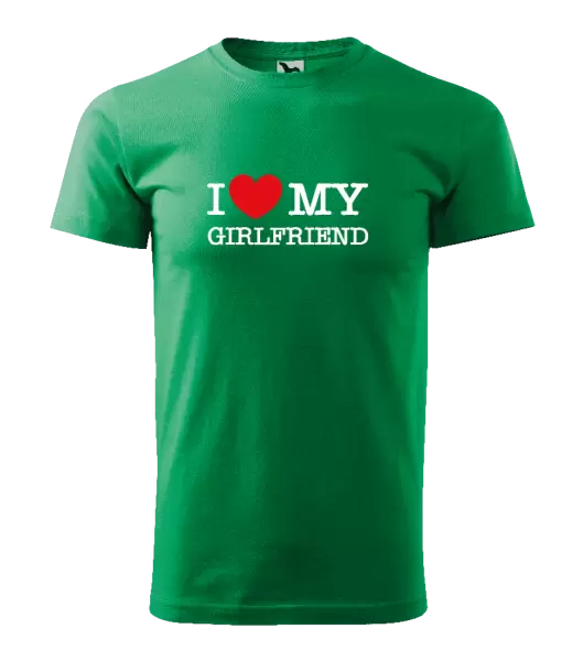 Pánské tričko I love my girlfriend