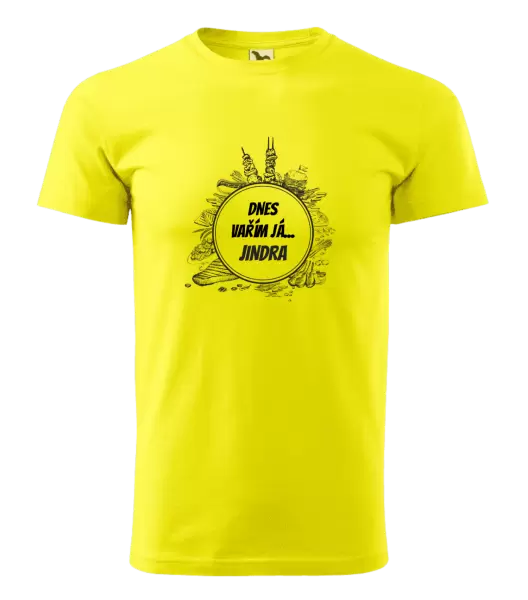 Pánské tričko Dnes vařím já... jméno