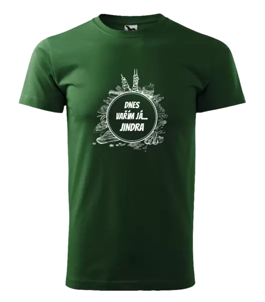 Pánské tričko Dnes vařím já... jméno