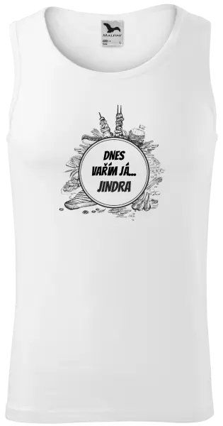 Pánské tílko Dnes vařím já... jméno
