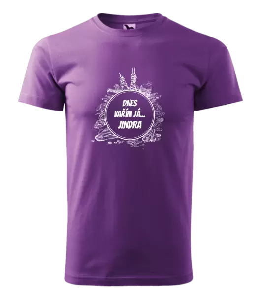 Pánské tričko Dnes vařím já... jméno