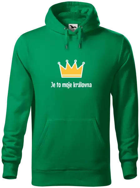 Pánská mikina Je to moje královna