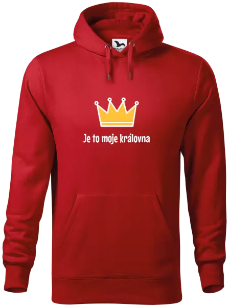 Pánská mikina Je to moje královna