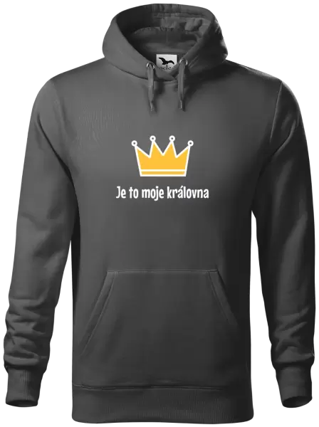 Pánská mikina Je to moje královna