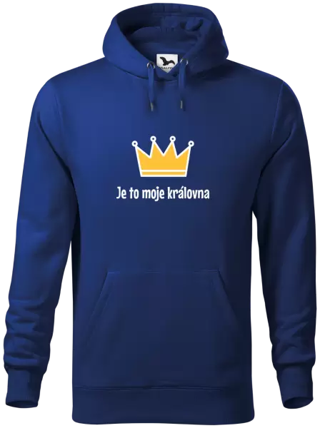 Pánská mikina Je to moje královna
