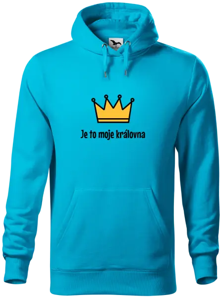 Pánská mikina Je to moje královna