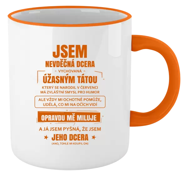 Hrnek Tátova nevděčná dcera