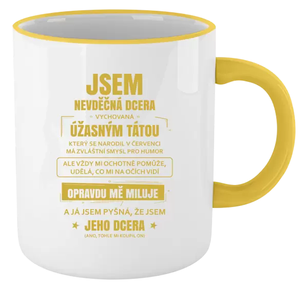 Hrnek Tátova nevděčná dcera