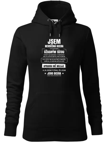 Dámská mikina Tátova nevděčná dcera