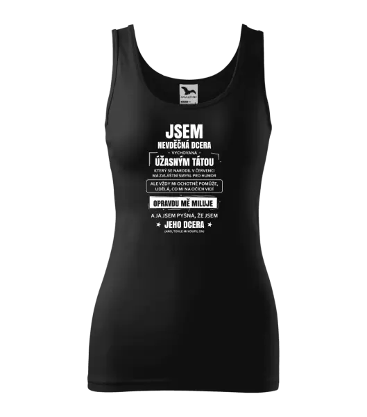 Dámské tílko Tátova nevděčná dcera