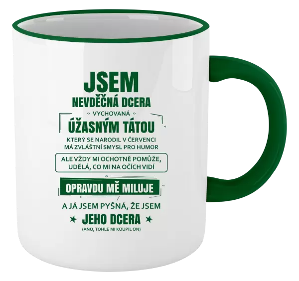 Hrnek Tátova nevděčná dcera