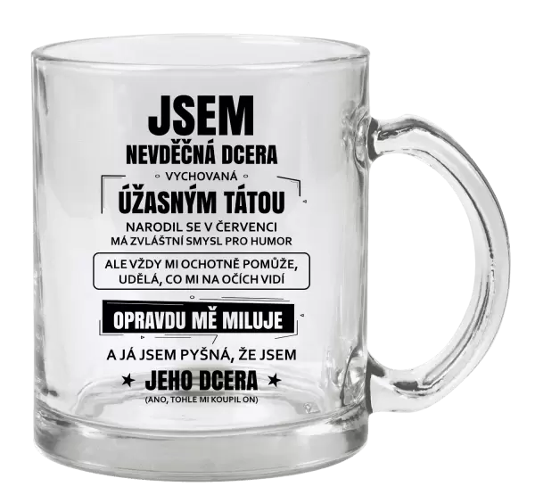 Hrnek Tátova nevděčná dcera