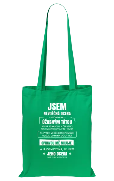 Látková taška Tátova nevděčná dcera