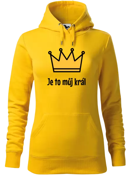 Dámská mikina Je to můj král