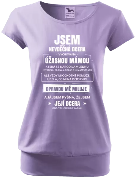 Dámské tričko Mámina nevděčná dcera