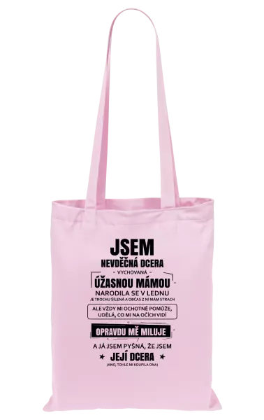 Látková taška Mámina nevděčná dcera