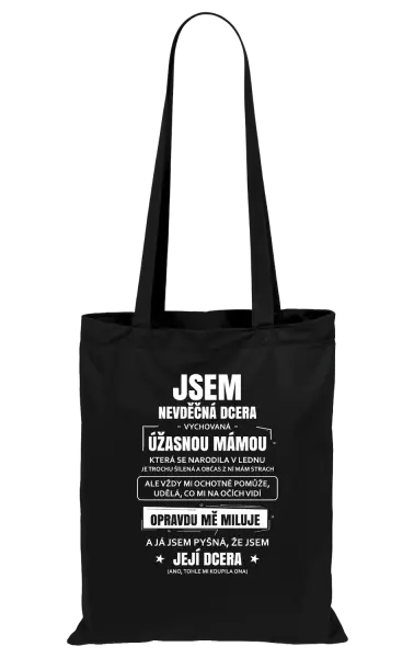 Látková taška Mámina nevděčná dcera