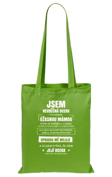 Látková taška Mámina nevděčná dcera