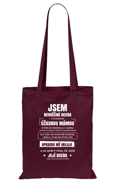 Látková taška Mámina nevděčná dcera