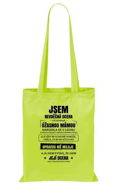 Látková taška Mámina nevděčná dcera