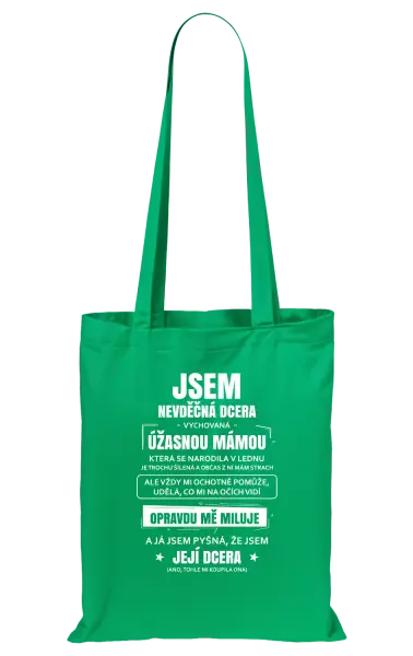 Látková taška Mámina nevděčná dcera