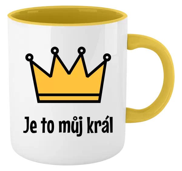 Hrnek Je to můj král