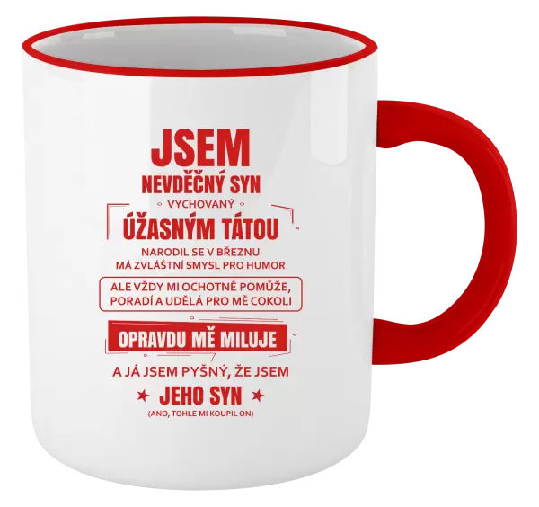 Hrnek Tátův nevděčný syn