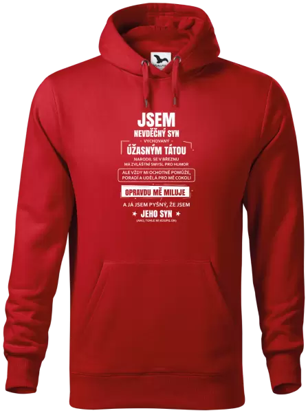 Pánská mikina Tátův nevděčný syn