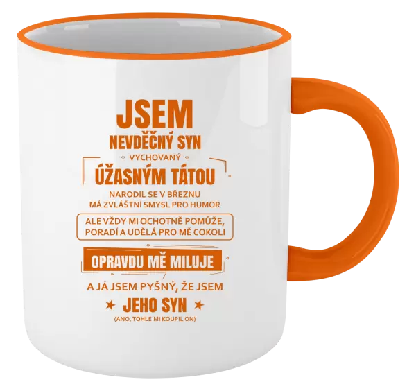 Hrnek Tátův nevděčný syn