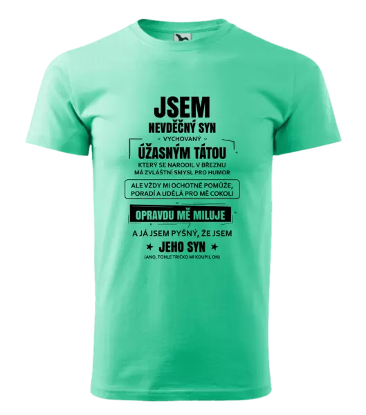Pánské tričko Tátův nevděčný syn