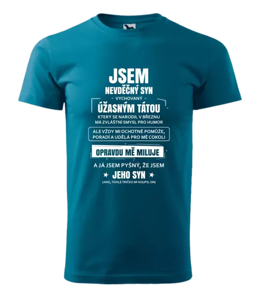 Pánské tričko Tátův nevděčný syn