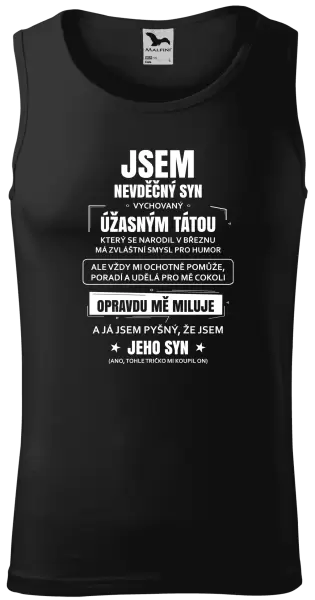 Pánské tílko Tátův nevděčný syn