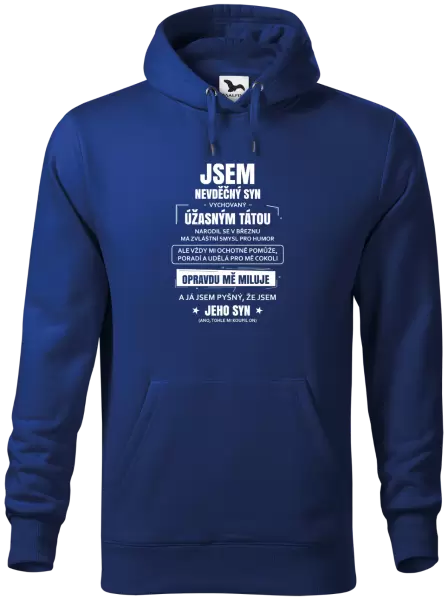 Pánská mikina Tátův nevděčný syn
