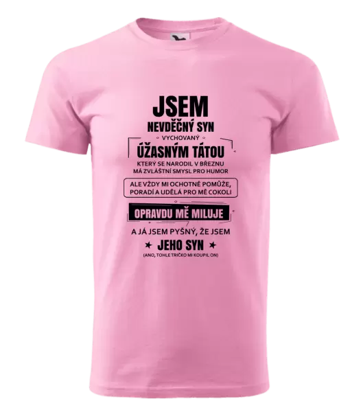 Pánské tričko Tátův nevděčný syn