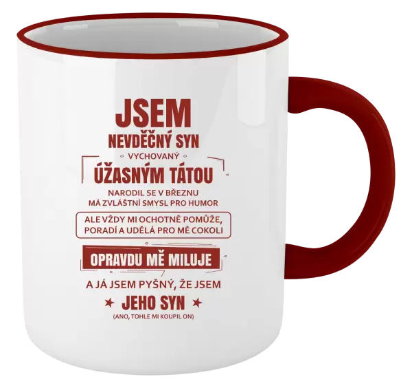 Hrnek Tátův nevděčný syn