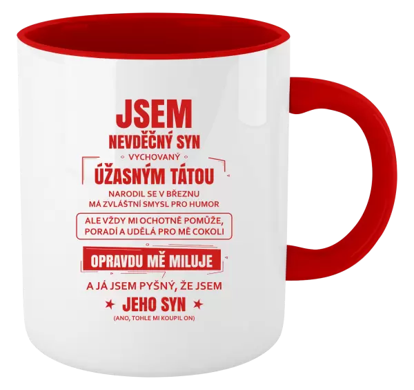 Hrnek Tátův nevděčný syn