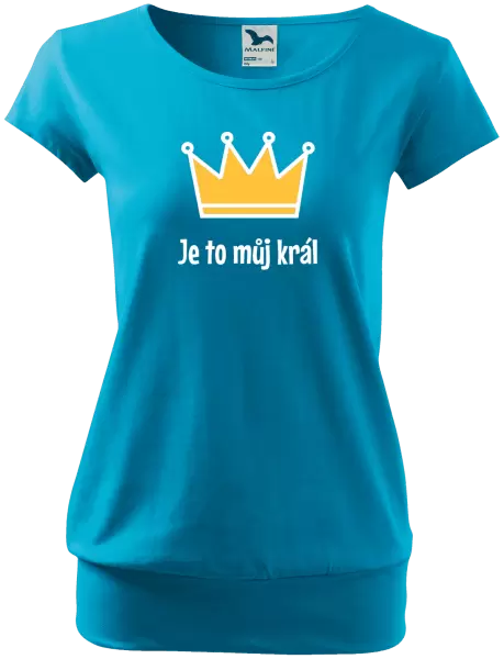 Dámské tričko Je to můj král