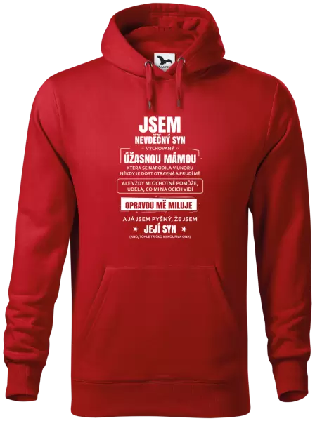 Pánská mikina Mámin nevděčný syn