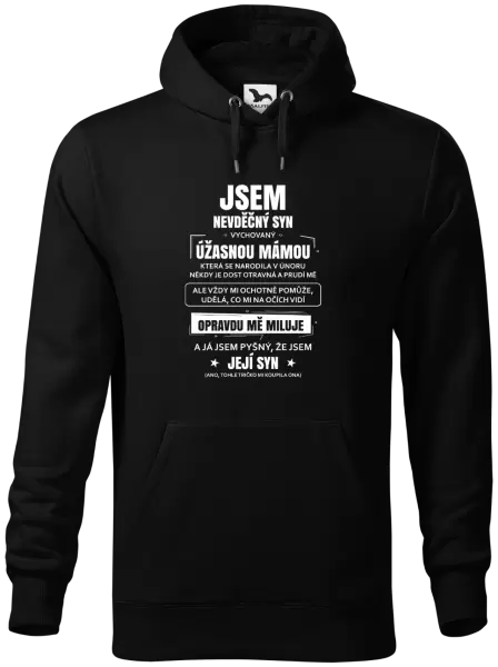 Pánská mikina Mámin nevděčný syn