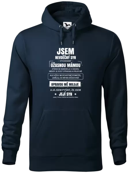 Pánská mikina Mámin nevděčný syn