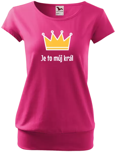 Dámské tričko Je to můj král
