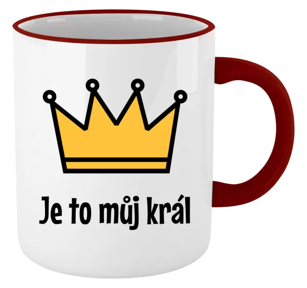Hrnek Je to můj král