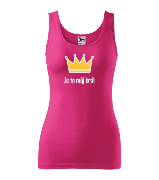 Dámské tílko Je to můj král