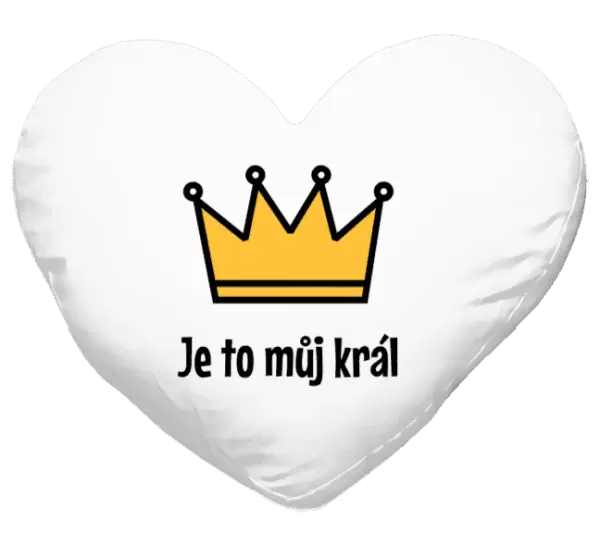 Polštář Je to můj král