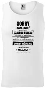 Pánské tílko Sorry, jsem zadaný