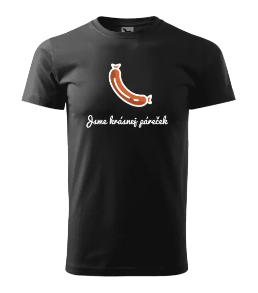 Pánské tričko Jsme krásnej páreček - on